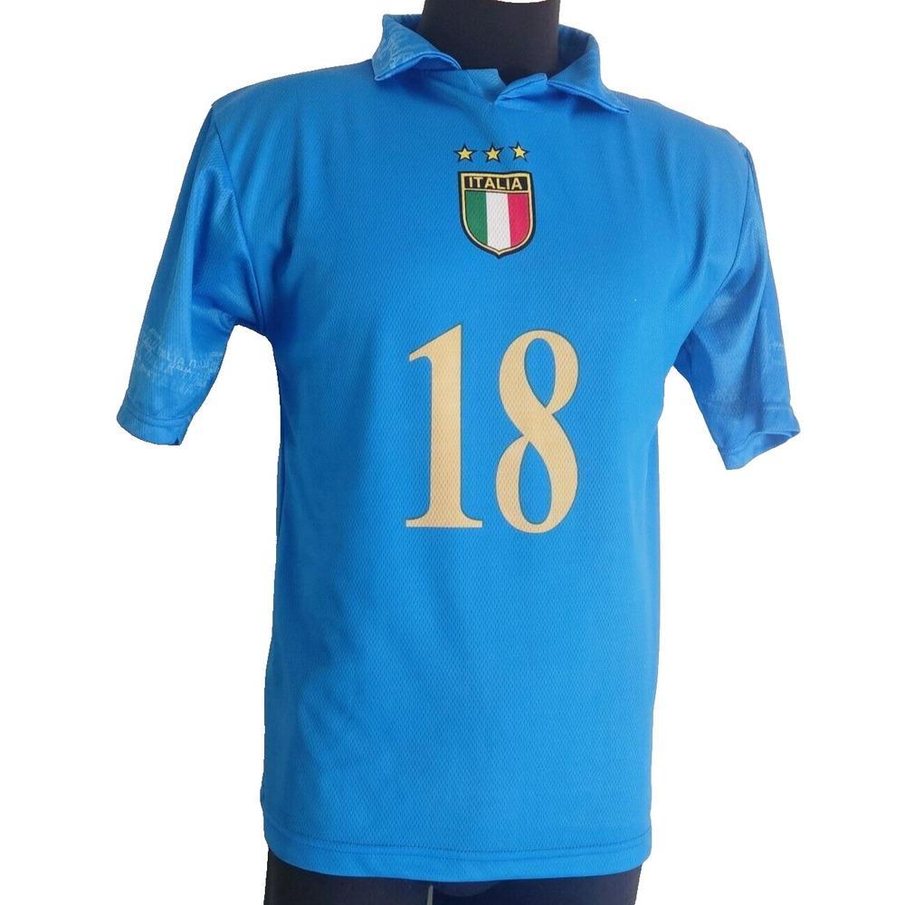 Copia Non Conforme All'Originale Antonio Cassano #18 Italy Jersey Shirt Size S